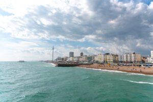 Image displaying Brighton's seaside